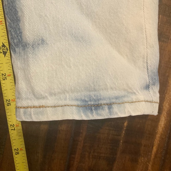 Levi’s 501 Jeans Skinny Bleached Womens Size 27x28 Buttonfly - Picture 9 of 11